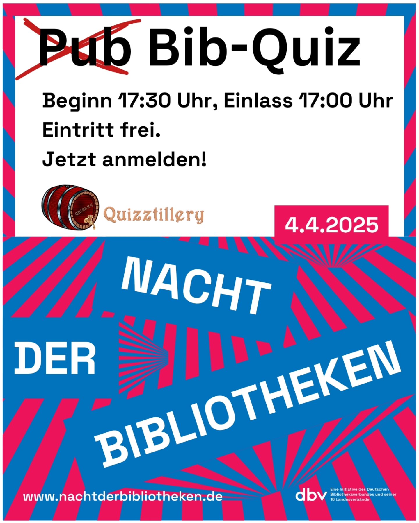 Quizztillery@Geesthacht Stadtbuecherei